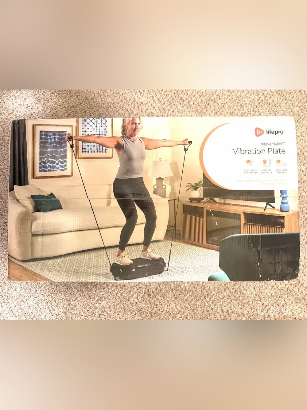 Waver Mini Vibration Plate - Black